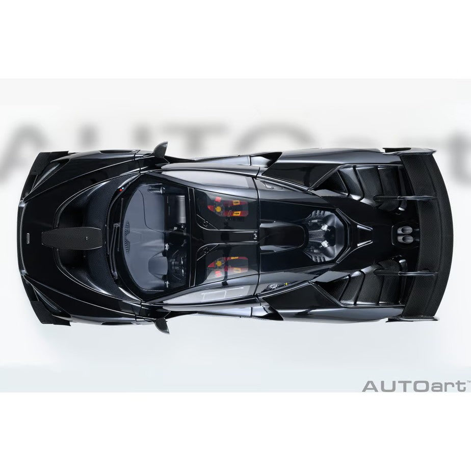 【新品即納】[MDL] オートアート・コンポジットモデルシリーズ 1/18 マクラーレン セナ GTR(メタリック・ブラック) 完成品 ミニカー(81954) AUTOart(オートアート)(20260831)