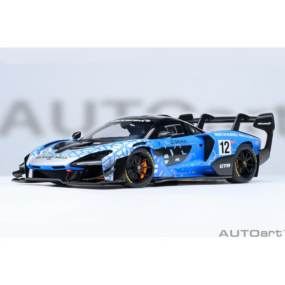 【新品即納】[MDL] オートアート・コンポジットモデルシリーズ 1/18 マクラーレン セナ GTR プレゼンテーションカー #12 完成品 ミニカー(81955) AUTOart(オートアート)(20260831)