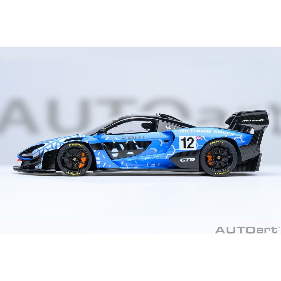【新品即納】[MDL] オートアート・コンポジットモデルシリーズ 1/18 マクラーレン セナ GTR プレゼンテーションカー #12 完成品 ミニカー(81955) AUTOart(オートアート)(20260831)