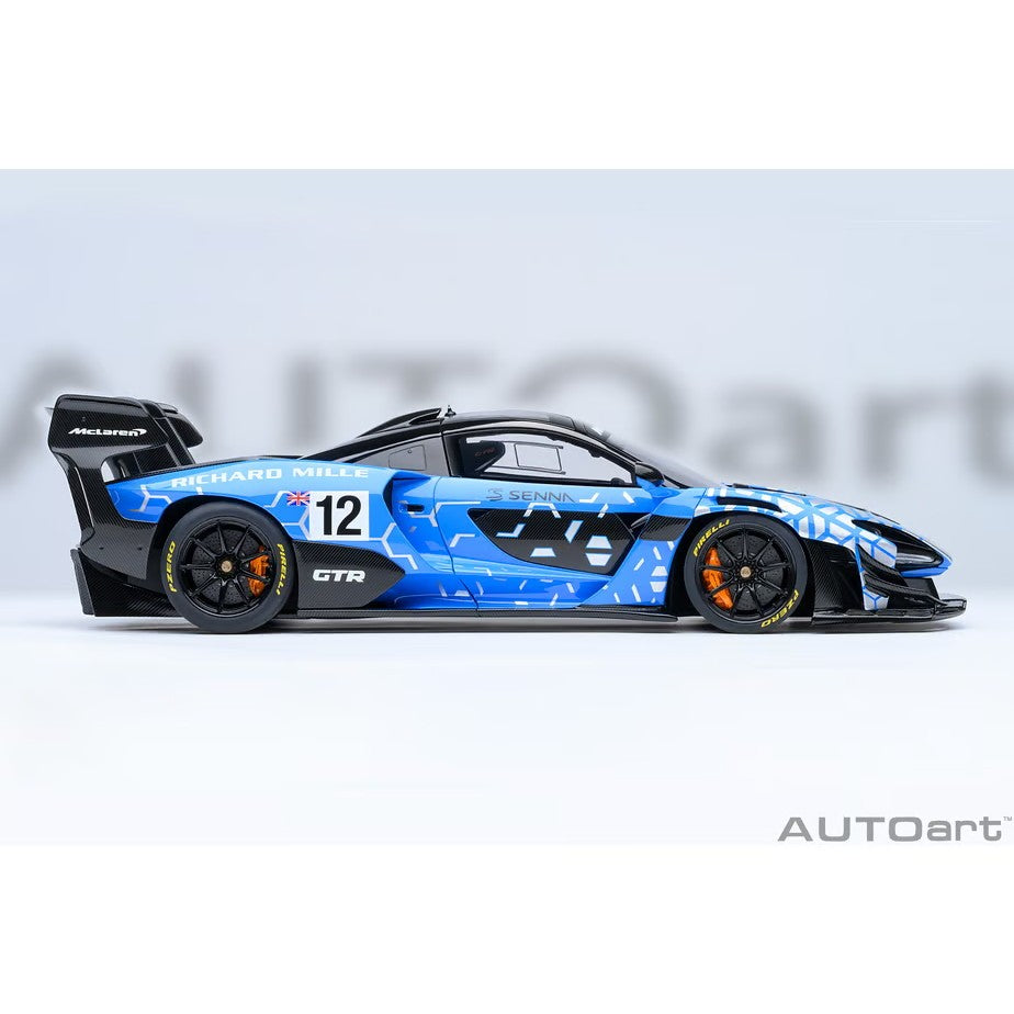 【新品即納】[MDL] オートアート・コンポジットモデルシリーズ 1/18 マクラーレン セナ GTR プレゼンテーションカー #12 完成品 ミニカー(81955) AUTOart(オートアート)(20260831)