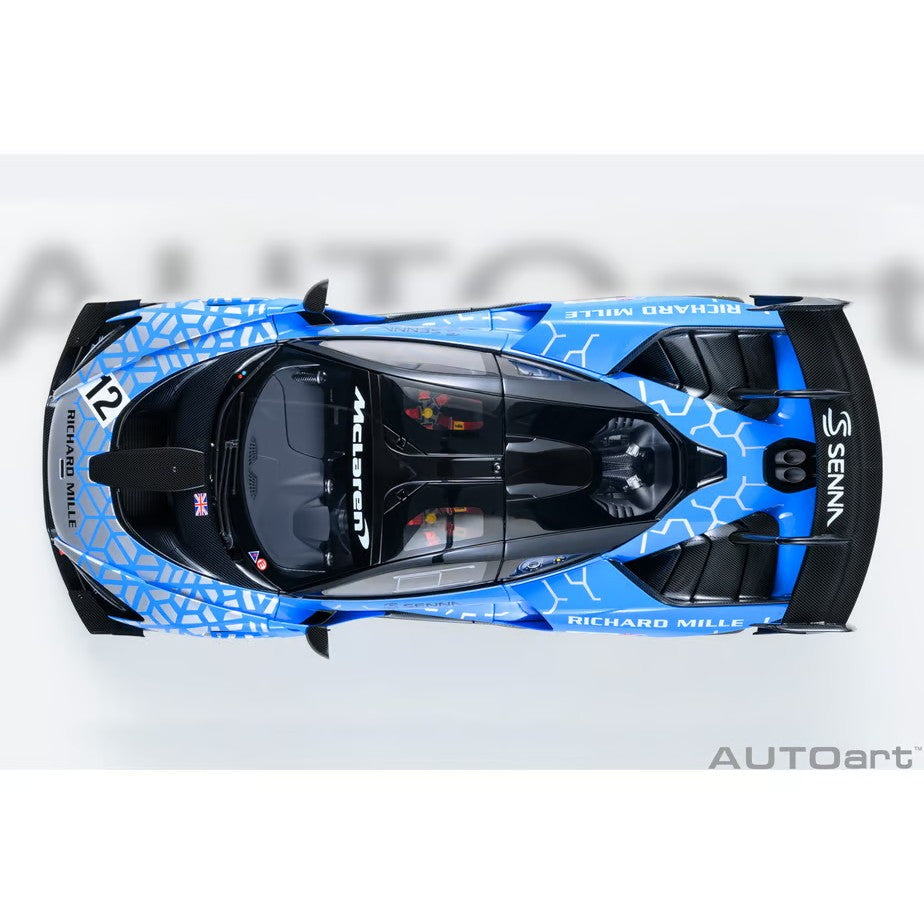 【新品即納】[MDL] オートアート・コンポジットモデルシリーズ 1/18 マクラーレン セナ GTR プレゼンテーションカー #12 完成品 ミニカー(81955) AUTOart(オートアート)(20260831)