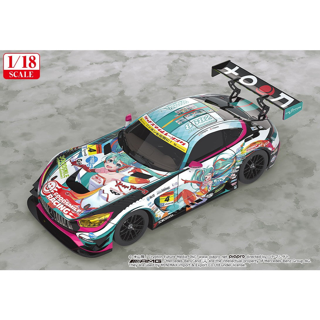 【予約安心出荷】[MDL] (再販) 1/18 グッドスマイル 初音ミク AMG 2016 SUPER GT Ver. 初音ミク GTプロジェクト 完成品 ミニカー グッドスマイルレーシング(2027年7月)