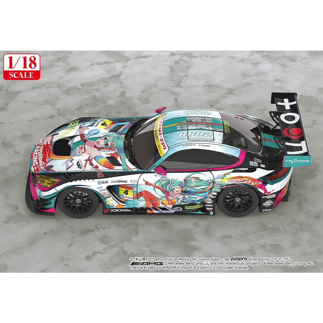 【予約安心出荷】[MDL] (再販) 1/18 グッドスマイル 初音ミク AMG 2016 SUPER GT Ver. 初音ミク GTプロジェクト 完成品 ミニカー グッドスマイルレーシング(2027年7月)