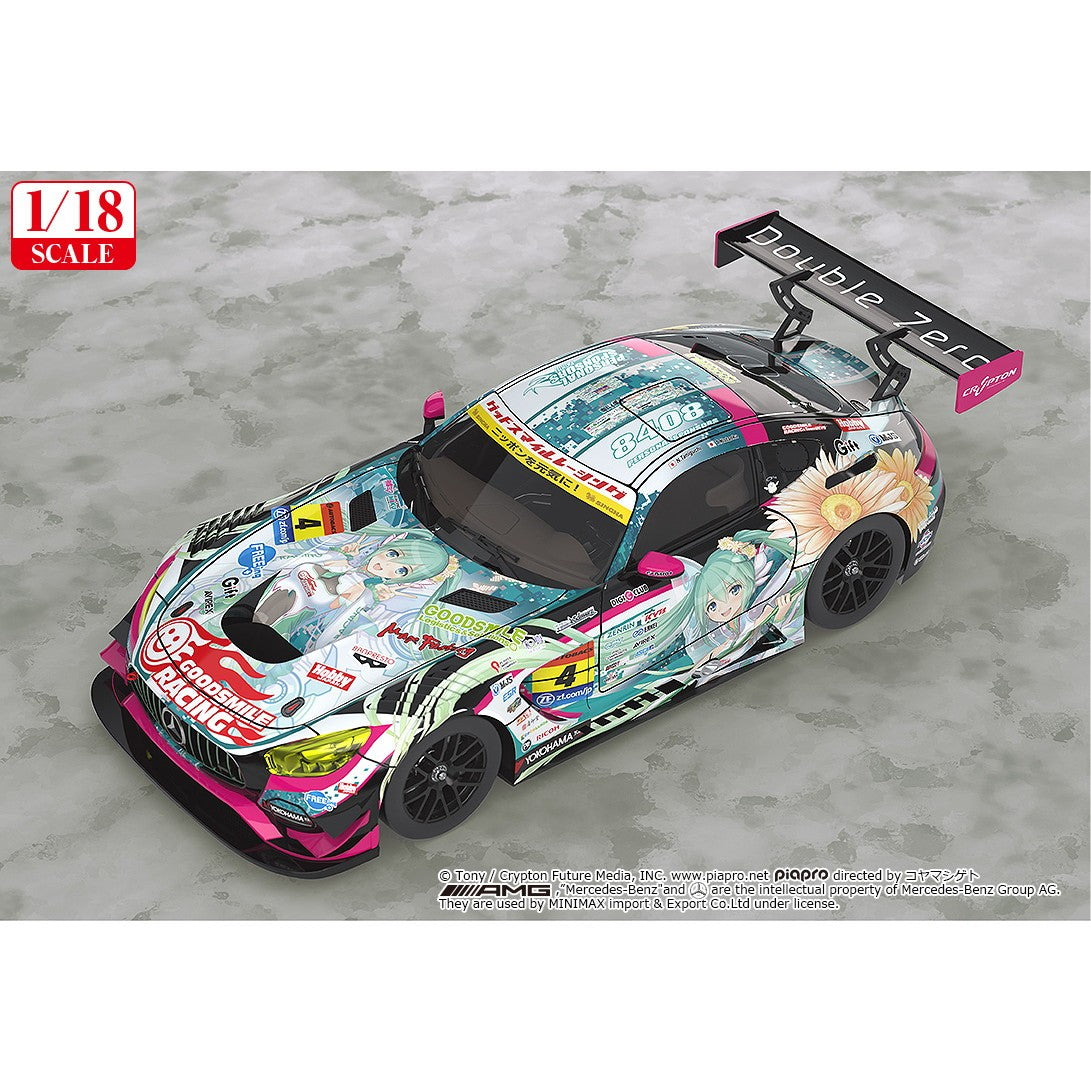 【予約安心出荷】[MDL] (再販) 1/18 グッドスマイル 初音ミク AMG 2017 SUPER GT Ver. 初音ミク GTプロジェクト 完成品 ミニカー グッドスマイルレーシング(2027年7月)