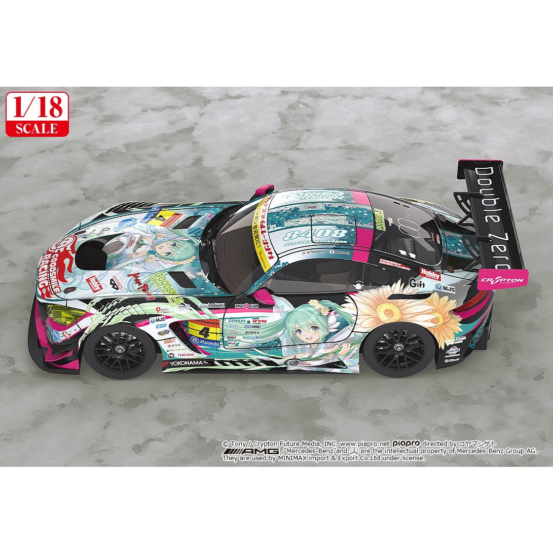 【予約安心出荷】[MDL] (再販) 1/18 グッドスマイル 初音ミク AMG 2017 SUPER GT Ver. 初音ミク GTプロジェクト 完成品 ミニカー グッドスマイルレーシング(2027年7月)