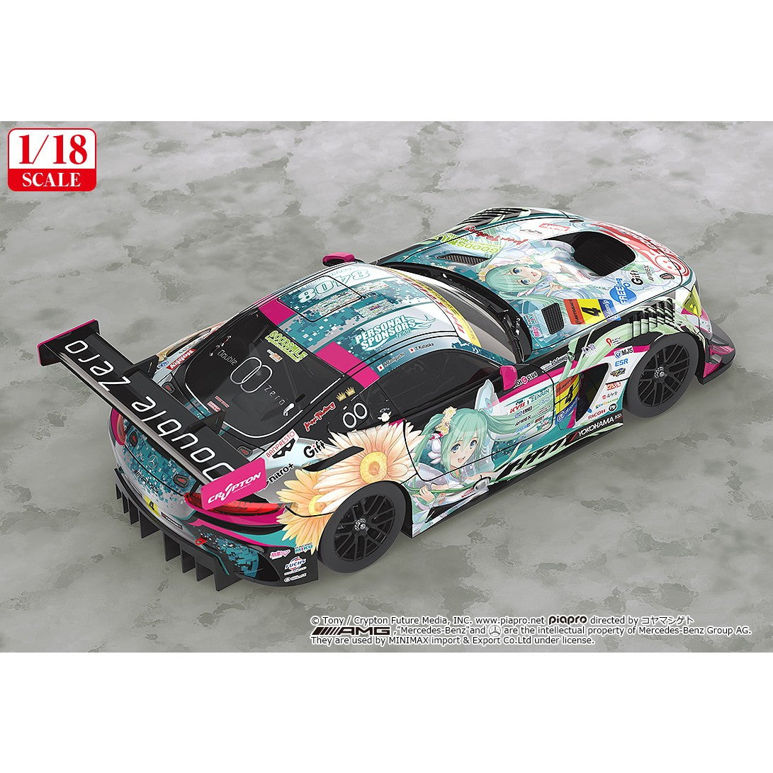 【予約安心出荷】[MDL] (再販) 1/18 グッドスマイル 初音ミク AMG 2017 SUPER GT Ver. 初音ミク GTプロジェクト 完成品 ミニカー グッドスマイルレーシング(2027年7月)