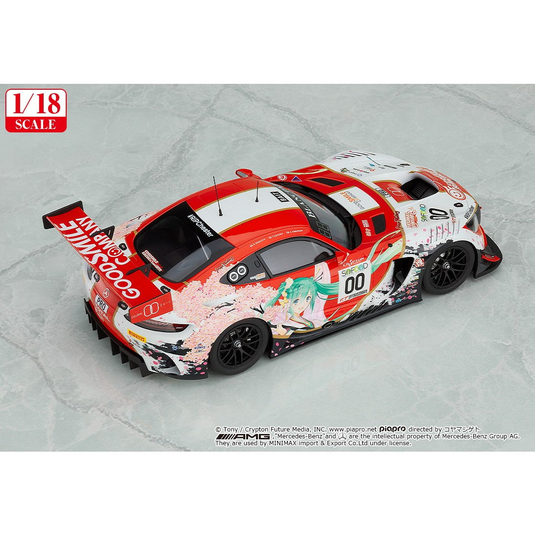 【予約安心出荷】[MDL] (再販) 1/18 グッドスマイル 初音ミク AMG 2017 SPA24H Ver. 初音ミク GTプロジェクト 完成品 ミニカー グッドスマイルレーシング(2027年8月)