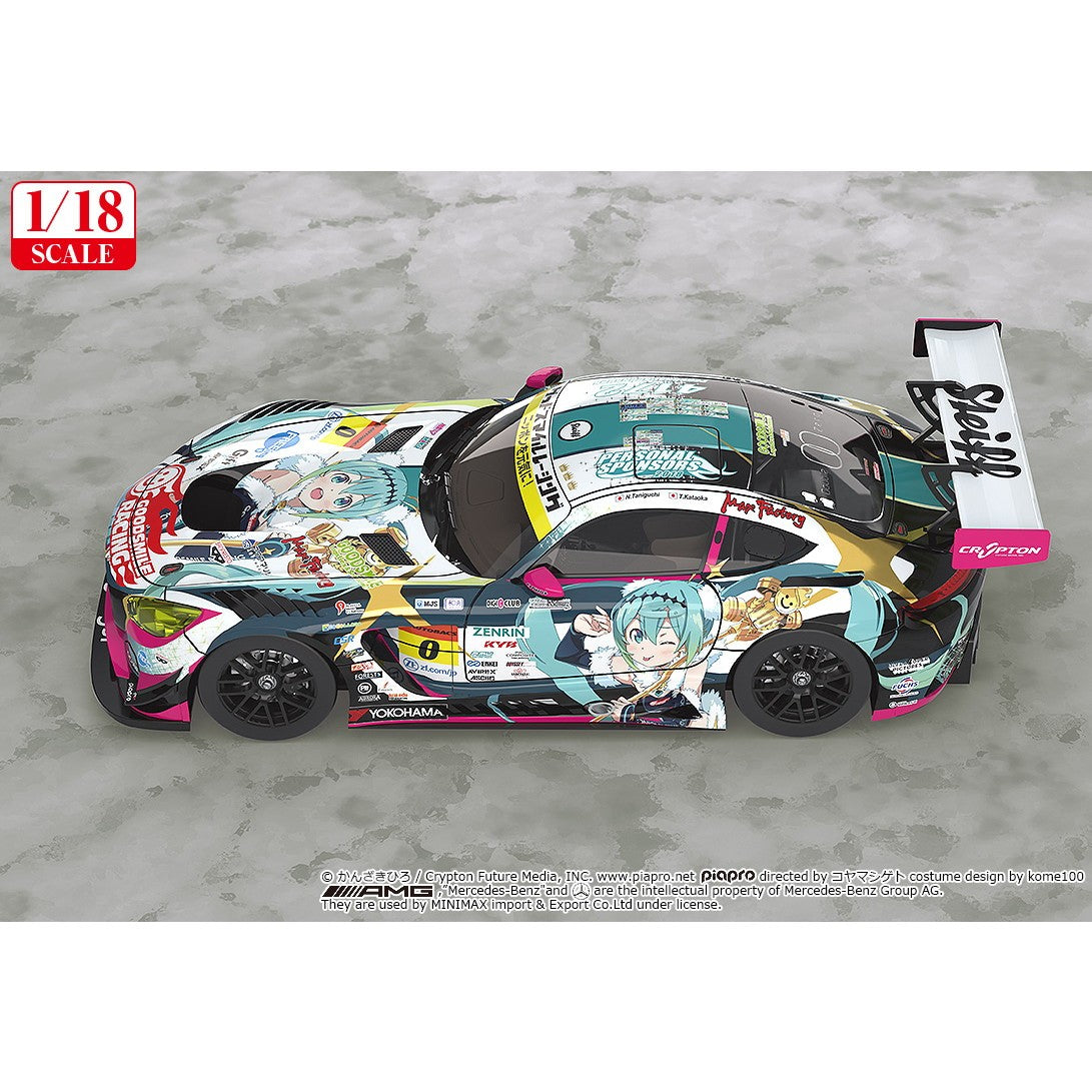 【予約安心出荷】[MDL] (再販) 1/18 グッドスマイル初音ミク AMG 2018最終戦Ver. 初音ミク GTプロジェクト 完成品 ミニカー グッドスマイルレーシング(2027年6月)