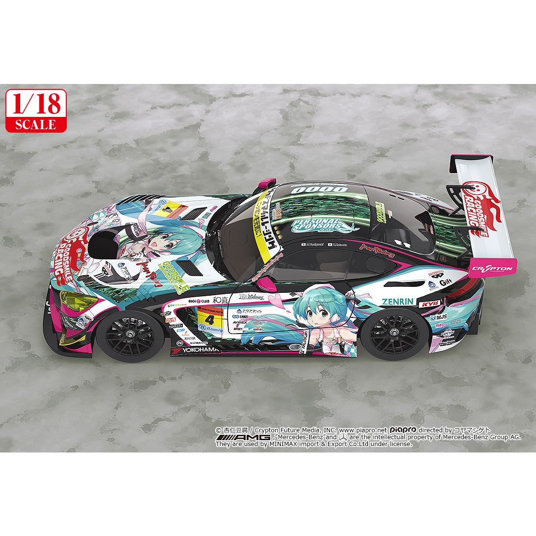 【予約安心出荷】[MDL] (再販) 1/18 グッドスマイル 初音ミク AMG 2019Ver. 初音ミク GTプロジェクト 完成品 ミニカー グッドスマイルレーシング(2027年6月)