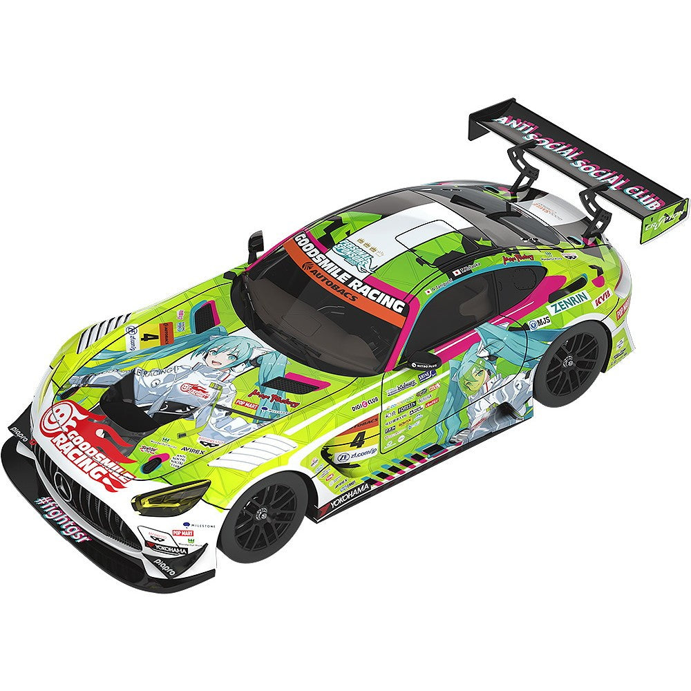 【予約安心出荷】[MDL] (再販) 1/18 グッドスマイル 初音ミク AMG 2022 開幕戦Ver. 初音ミク GTプロジェクト 完成品 ミニカー グッドスマイルレーシング(2027年4月)