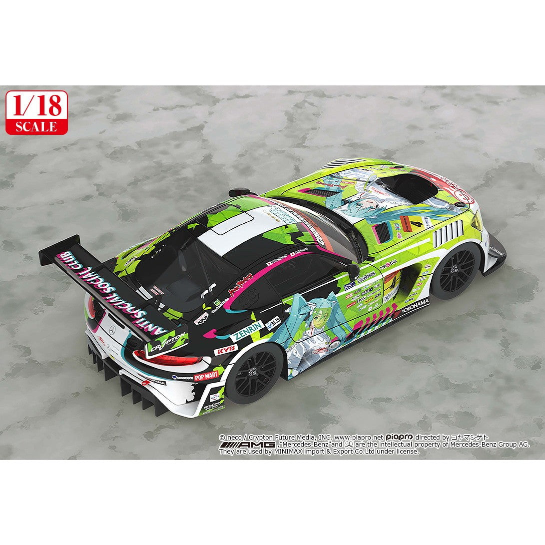 【予約安心出荷】[MDL] (再販) 1/18 グッドスマイル 初音ミク AMG 2022 開幕戦Ver. 初音ミク GTプロジェクト 完成品 ミニカー グッドスマイルレーシング(2027年4月)
