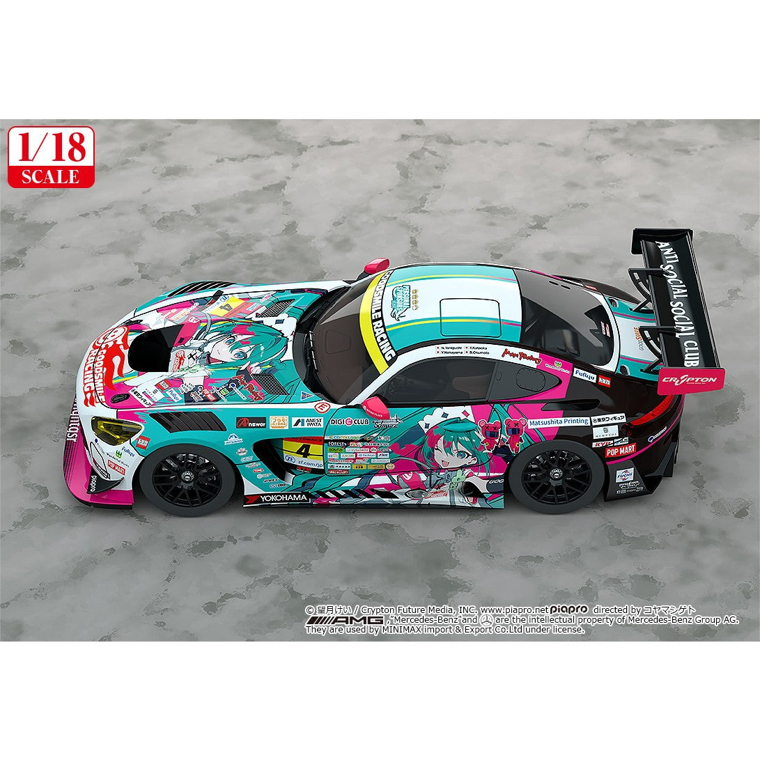 【予約安心出荷】[MDL] (再販) 1/18 グッドスマイル 初音ミク AMG 2025 開幕戦Ver. 初音ミク GTプロジェクト 完成品 ミニカー グッドスマイルレーシング(2027年2月)
