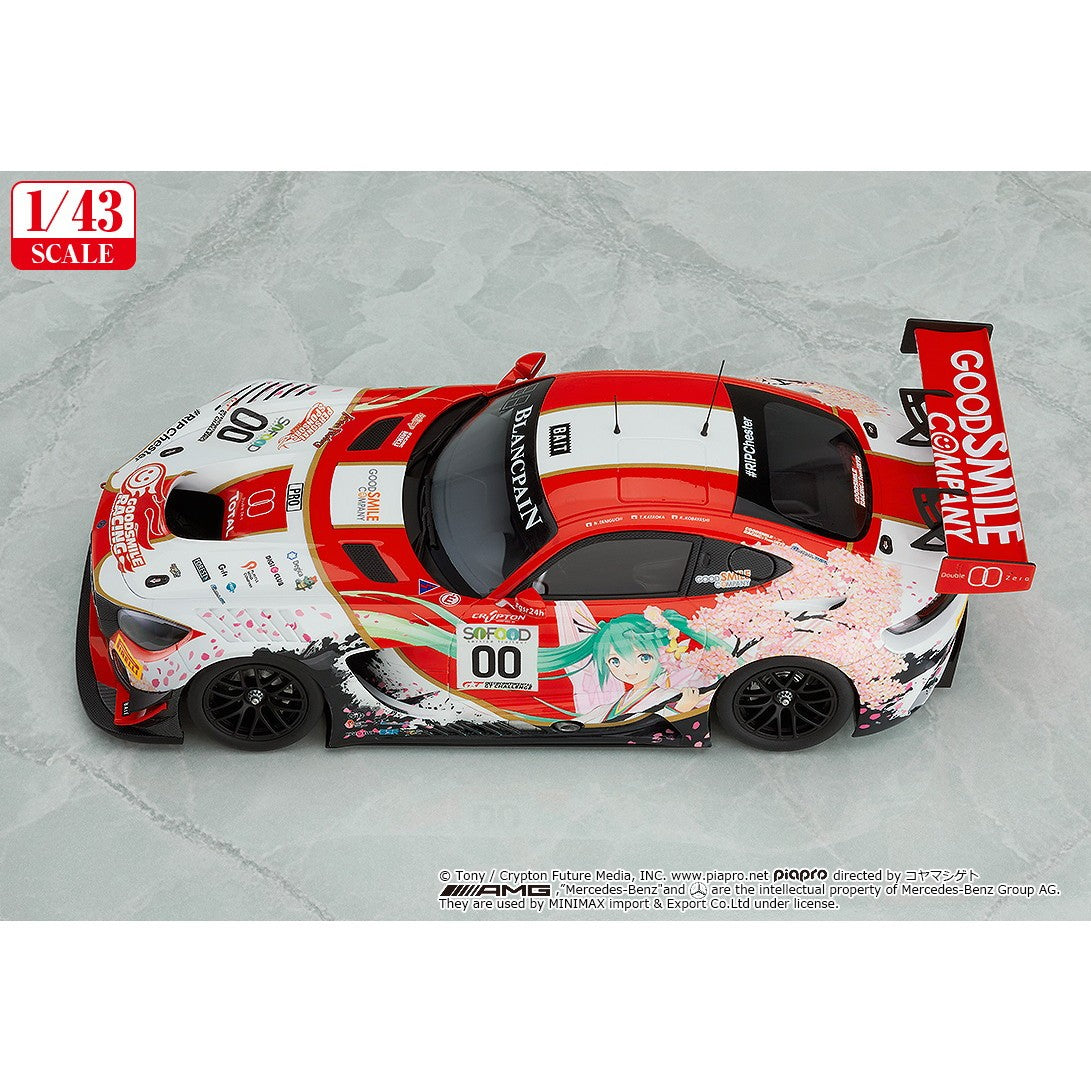 【予約安心出荷】[MDL] (2次再販) 1/43 グッドスマイル 初音ミク AMG 2017 SPA24H Ver. 初音ミク GTプロジェクト 完成品 ミニカー グッドスマイルレーシング(2027年7月)