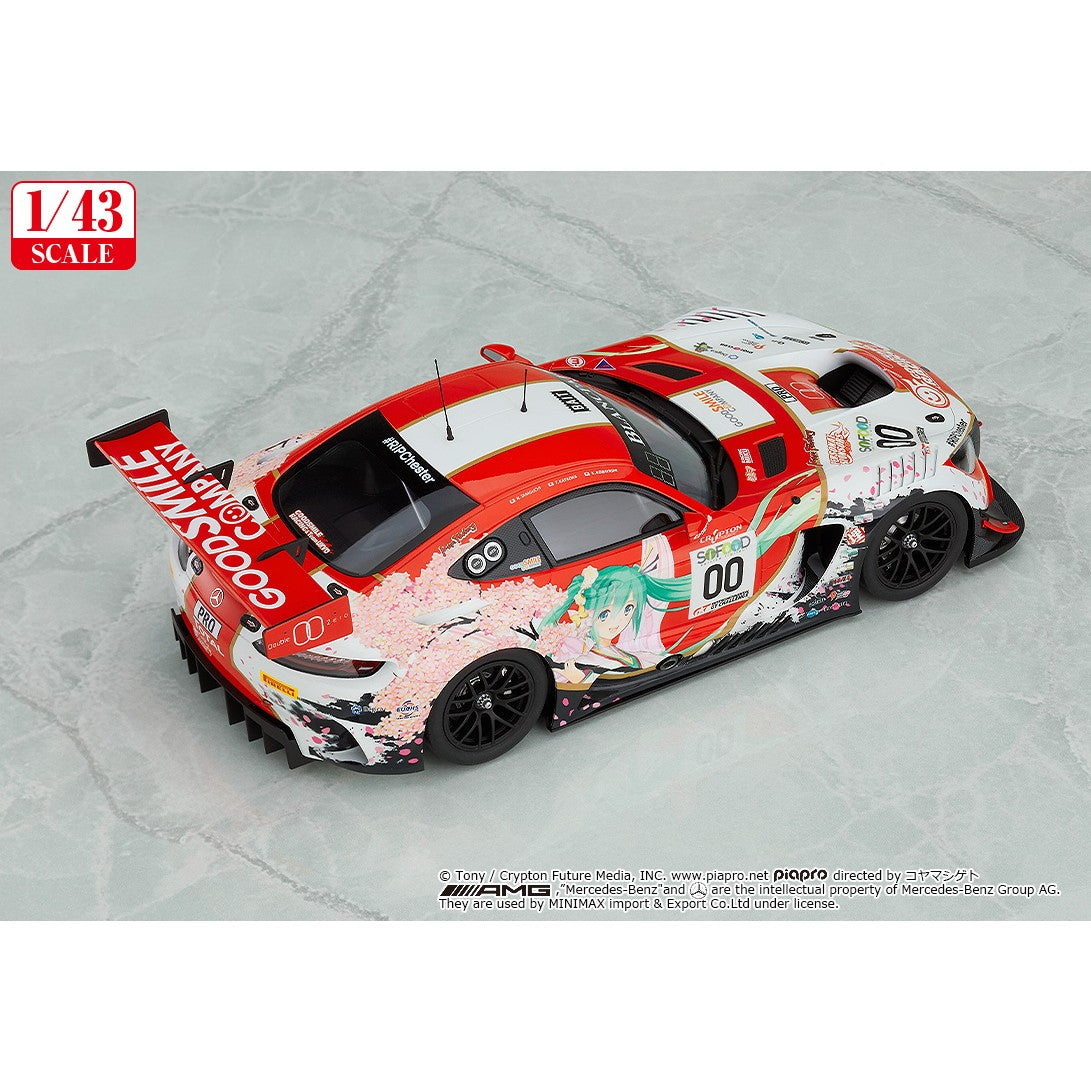 【予約安心出荷】[MDL] (2次再販) 1/43 グッドスマイル 初音ミク AMG 2017 SPA24H Ver. 初音ミク GTプロジェクト 完成品 ミニカー グッドスマイルレーシング(2027年7月)