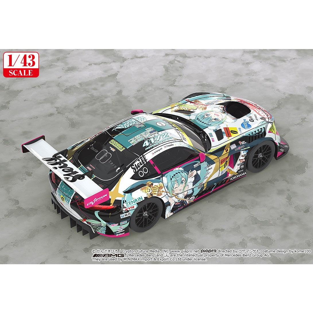 【予約安心出荷】[MDL] (再販) 1/43 グッドスマイル 初音ミク AMG 2018最終戦Ver. 初音ミク GTプロジェクト 完成品 ミニカー グッドスマイルレーシング(2027年6月)
