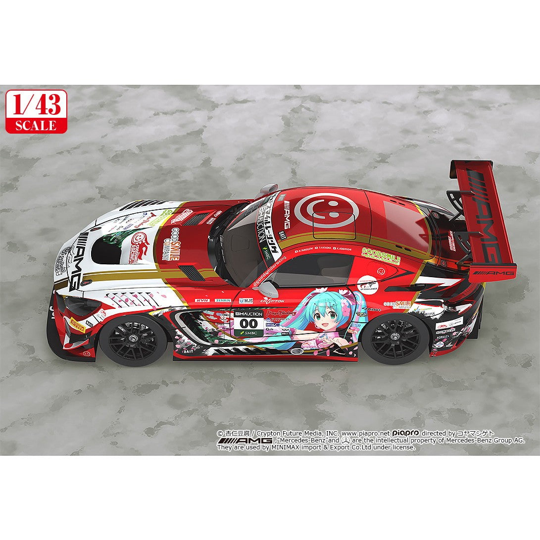 【予約安心出荷】[MDL] (再販) 1/43 Mercedes-AMG Team GOOD SMILE 2019 SUZUKA 10HOURS Ver. 初音ミク GTプロジェクト 完成品 ミニカー グッドスマイルレーシング(2027年7月)