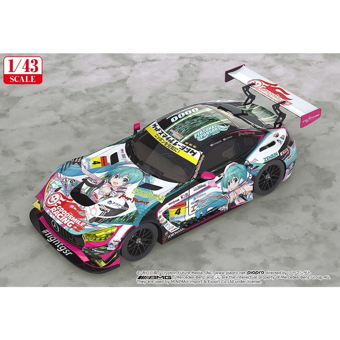 【予約安心出荷】[MDL] (再販) 1/43 グッドスマイル 初音ミク AMG 2019Ver. 初音ミク GTプロジェクト 完成品 ミニカー グッドスマイルレーシング(2027年6月)