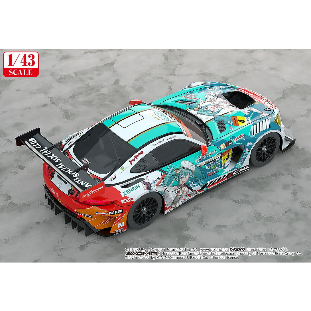 【予約安心出荷】[MDL] (2次再販) 1/43 グッドスマイル 初音ミク AMG 2023 開幕戦Ver. 初音ミク GTプロジェクト 完成品 ミニカー グッドスマイルレーシング(2027年4月)