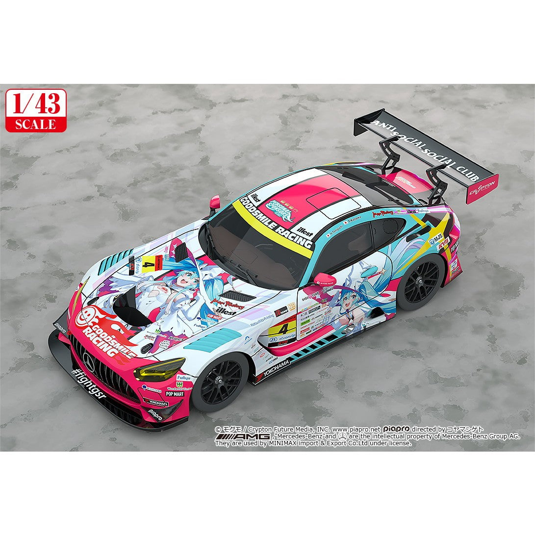 【予約安心出荷】[MDL] (2次再販) 1/43 グッドスマイル 初音ミク AMG 2024 開幕戦Ver. 初音ミク GTプロジェクト 完成品 ミニカー グッドスマイルレーシング(2027年2月)
