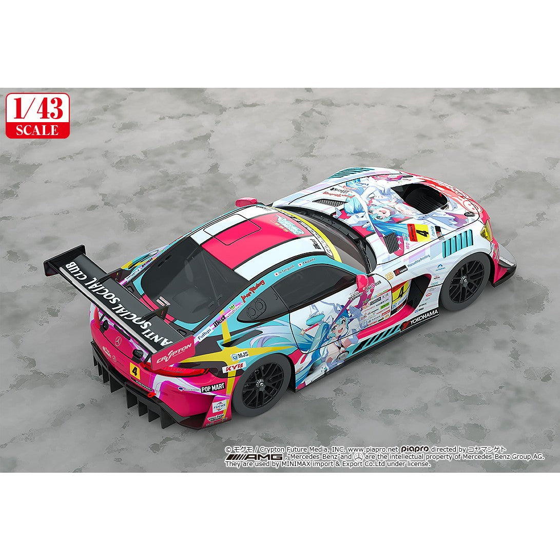 【予約安心出荷】[MDL] (2次再販) 1/43 グッドスマイル 初音ミク AMG 2024 開幕戦Ver. 初音ミク GTプロジェクト 完成品 ミニカー グッドスマイルレーシング(2027年2月)