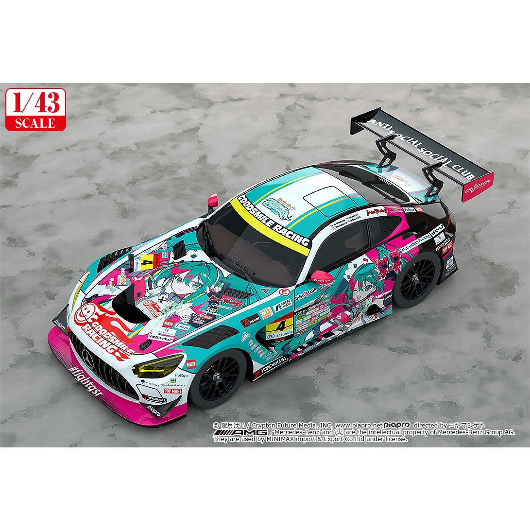 【予約安心出荷】[MDL] (再販) 1/43 グッドスマイル 初音ミク AMG 2025 開幕戦Ver. 初音ミク GTプロジェクト 完成品 ミニカー グッドスマイルレーシング(2027年2月)
