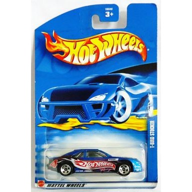 【中古即納】[MDL] Hot Wheels(ホットウィール) 1/64 T-BIRD STOCKER #4(ブルー×レッド×ブラック) 完成品 ミニカー(55040-0814) マテル(20021231)