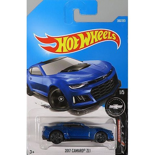 【中古即納】[MDL] Hot Wheels(ホットウィール) CAMARO FIFTY 1/64 2017 CAMARO ZL1(ブルー) 完成品 ミニカー(DVC44-D7B3) マテル(20220328)