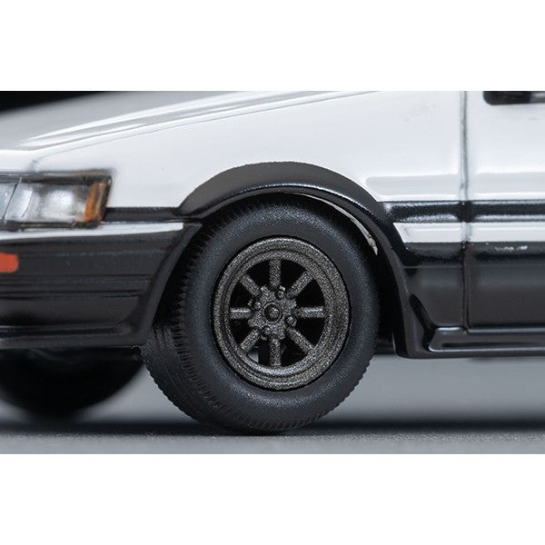 【予約安心出荷】[MDL] トミカリミテッドヴィンテージ NEO LV-N304d 1/64 トヨタ カローラレビン 2ドア GT-APEX RSワタナベホイール装着車(白/黒)85年式 完成品 ミニカー(342069) TOMYTEC(トミーテック)(2027年1月)