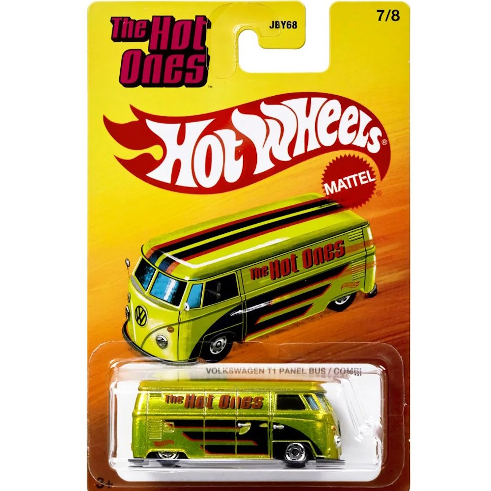 【中古即納】[MDL] Hot Wheels(ホットウィール) The Hot Ones 1/64 Volkswagen T1 Panel Bus(ゴールド) 完成品 ミニカー(JKX46) マテル(20220328)
