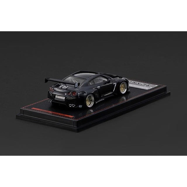 【予約安心出荷】[MDL] 1/64 PANDEM R35 GT-R Black Metallic 完成品 ミニカー(IG4277) ignition model(イグニッションモデル)(2027年3月)