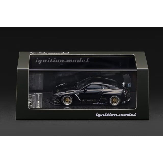 【予約安心出荷】[MDL] 1/64 PANDEM R35 GT-R Black Metallic 完成品 ミニカー(IG4277) ignition model(イグニッションモデル)(2027年3月)