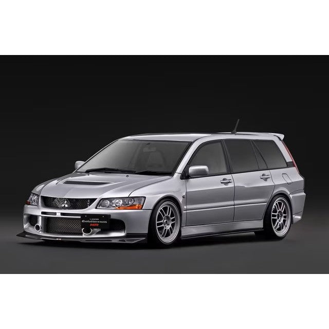 【予約安心出荷】[MDL] 1/18 Mitsubishi Lancer Evolution Wagon MR(CT9W) Silver 完成品 ミニカー(IG4250) ignition model(イグニッションモデル)(2027年2月)