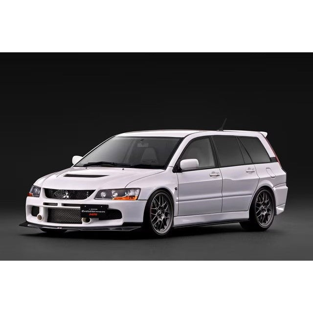 【予約安心出荷】[MDL] 1/18 Mitsubishi Lancer Evolution Wagon MR(CT9W) White 完成品 ミニカー(IG4251) ignition model(イグニッションモデル)(2027年2月)