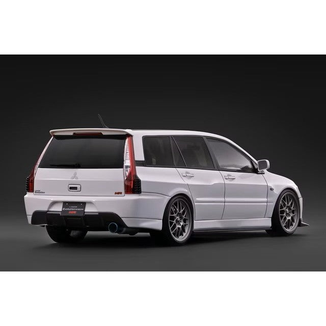 【予約安心出荷】[MDL] 1/18 Mitsubishi Lancer Evolution Wagon MR(CT9W) White 完成品 ミニカー(IG4251) ignition model(イグニッションモデル)(2027年2月)