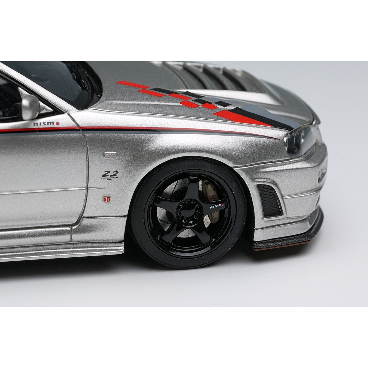【予約安心出荷】[MDL] 1/43 NISMO(ニスモ) R34 Z-tune Prototype Nur Test 2003 シルバー/ニスモストライプ 完成品 ミニカー(EM793) EIDOLON(アイドロン)(2027年2月)