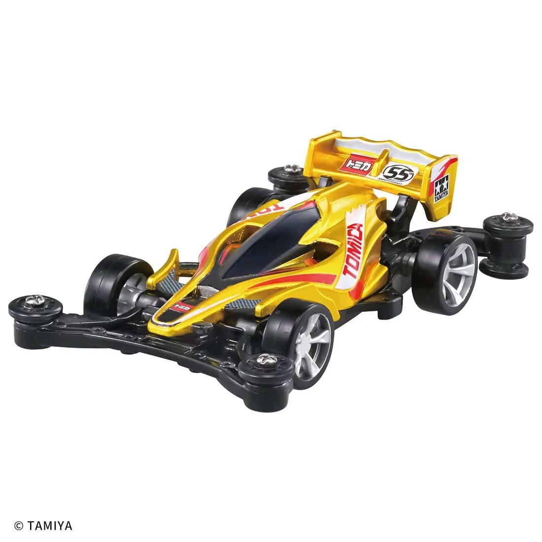 【中古即納】[MDL] タカラトミーモールオリジナル トミカプレミアムunlimited ミニ四駆 エアロ アバンテ トミカ55周年コラボデザイン仕様(ゴールド) 完成品 ミニカー タカラトミー(20251212)