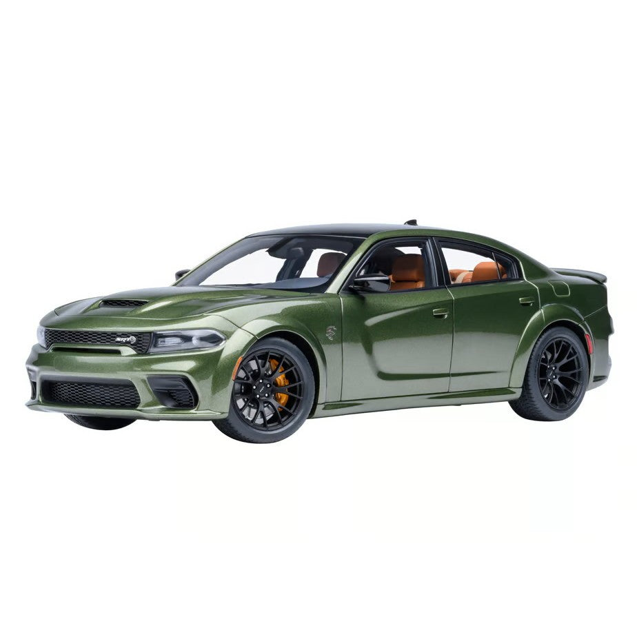 【予約安心出荷】[MDL] オートアート・コンポジットモデルシリーズ 1/18 ダッジ チャージャー SRT ヘルキャット レッドアイ ジェイルブレイク(メタリック・グリーン×ブラック(F8 GREEN)) 完成品 ミニカー(71752) AUTOart(オートアート)(2026年9月)