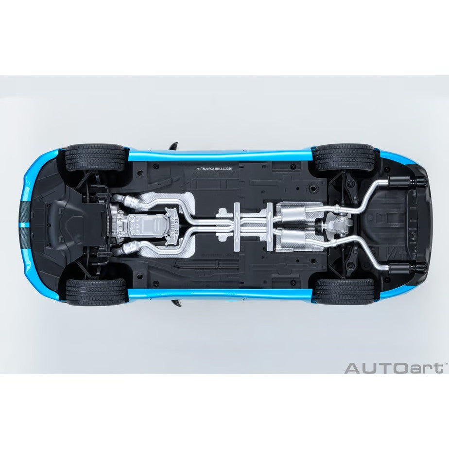 【予約安心出荷】[MDL] オートアート・コンポジットモデルシリーズ 1/18 ダッジ チャージャー SRT ヘルキャット レッドアイ ジェイルブレイク(パール・ブルー×カーボンブラック・ストライプ(B5 BLUE)) 完成品 ミニカー(71753) AUTOart(オートアート)(2026年9月)