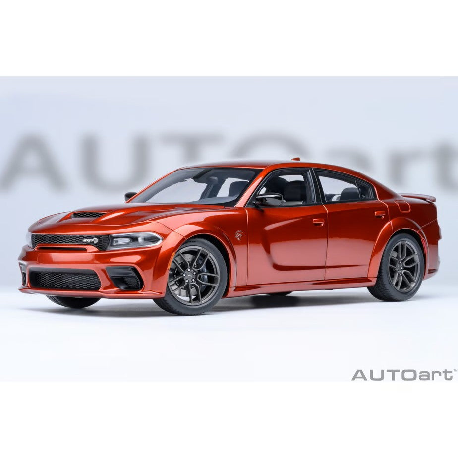 【予約安心出荷】[MDL] オートアート・コンポジットモデルシリーズ 1/18 ダッジ チャージャー SRT ヘルキャット レッドアイ ジェイルブレイク(メタリック・オレンジ(SINAMON STICK)) 完成品 ミニカー(71755) AUTOart(オートアート)(2026年9月)