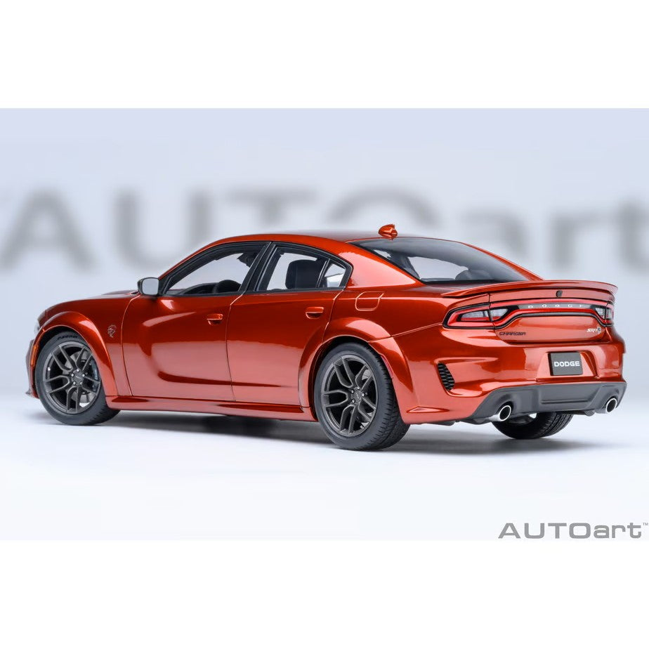 【予約安心出荷】[MDL] オートアート・コンポジットモデルシリーズ 1/18 ダッジ チャージャー SRT ヘルキャット レッドアイ ジェイルブレイク(メタリック・オレンジ(SINAMON STICK)) 完成品 ミニカー(71755) AUTOart(オートアート)(2026年9月)