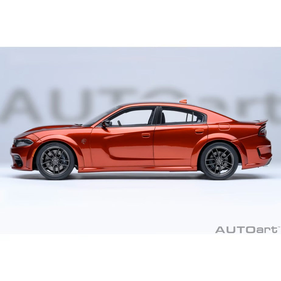 【予約安心出荷】[MDL] オートアート・コンポジットモデルシリーズ 1/18 ダッジ チャージャー SRT ヘルキャット レッドアイ ジェイルブレイク(メタリック・オレンジ(SINAMON STICK)) 完成品 ミニカー(71755) AUTOart(オートアート)(2026年9月)
