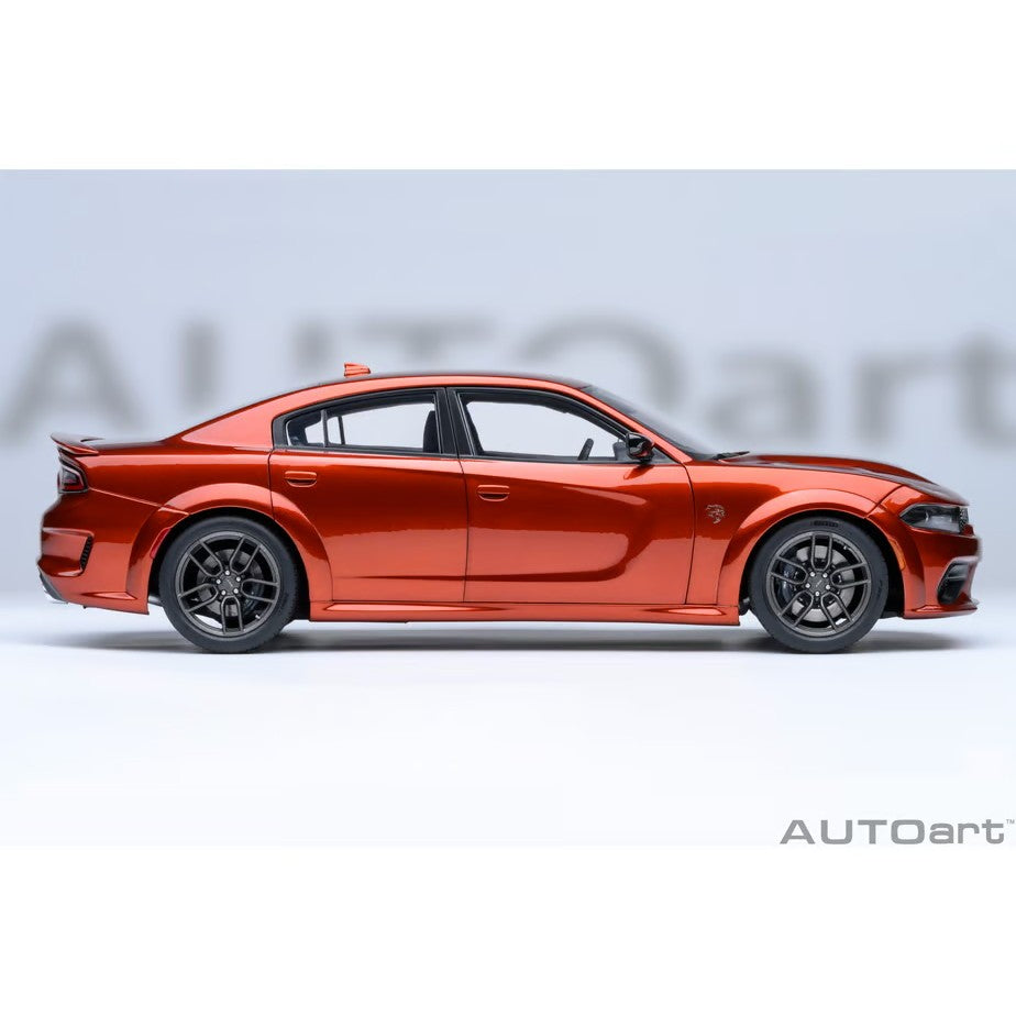 【予約安心出荷】[MDL] オートアート・コンポジットモデルシリーズ 1/18 ダッジ チャージャー SRT ヘルキャット レッドアイ ジェイルブレイク(メタリック・オレンジ(SINAMON STICK)) 完成品 ミニカー(71755) AUTOart(オートアート)(2026年9月)