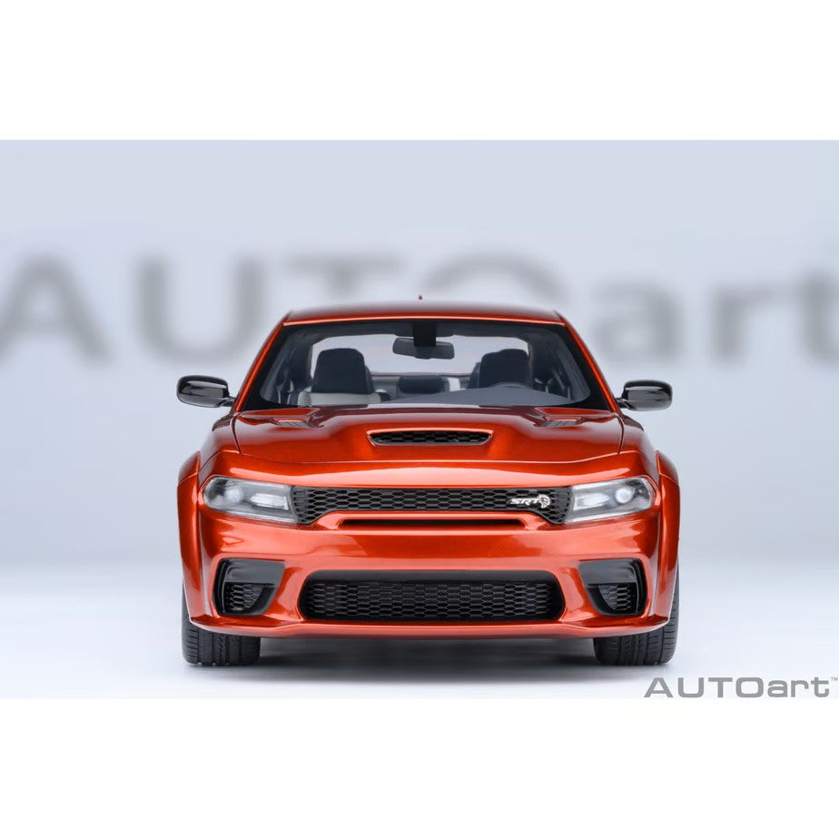 【予約安心出荷】[MDL] オートアート・コンポジットモデルシリーズ 1/18 ダッジ チャージャー SRT ヘルキャット レッドアイ ジェイルブレイク(メタリック・オレンジ(SINAMON STICK)) 完成品 ミニカー(71755) AUTOart(オートアート)(2026年9月)