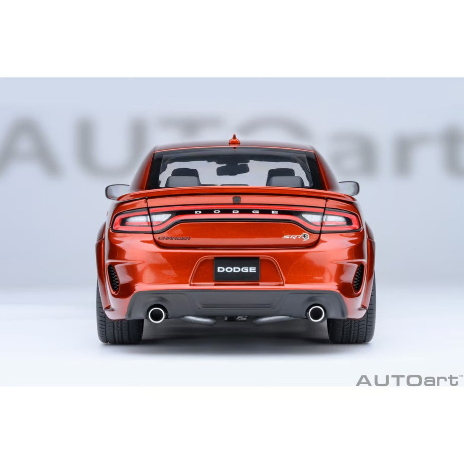 【予約安心出荷】[MDL] オートアート・コンポジットモデルシリーズ 1/18 ダッジ チャージャー SRT ヘルキャット レッドアイ ジェイルブレイク(メタリック・オレンジ(SINAMON STICK)) 完成品 ミニカー(71755) AUTOart(オートアート)(2026年9月)