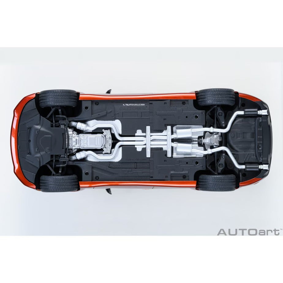 【予約安心出荷】[MDL] オートアート・コンポジットモデルシリーズ 1/18 ダッジ チャージャー SRT ヘルキャット レッドアイ ジェイルブレイク(メタリック・オレンジ(SINAMON STICK)) 完成品 ミニカー(71755) AUTOart(オートアート)(2026年9月)