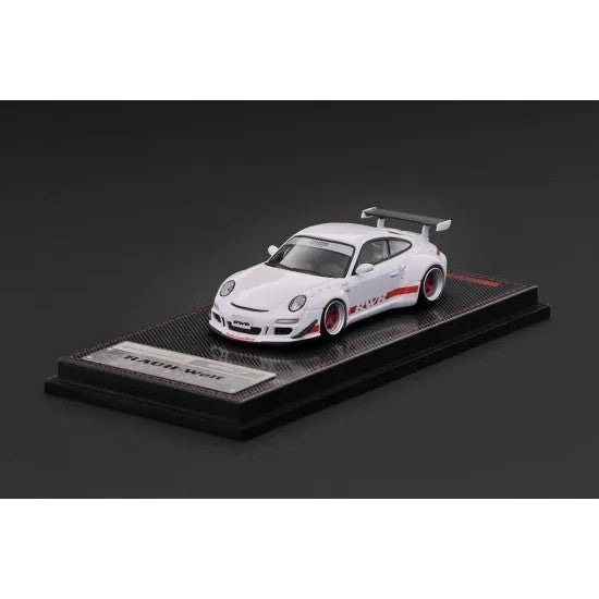 【予約安心出荷】[MDL] 1/64 RWB 997 GT3 White(ホワイト) 完成品 ミニカー(IG4099) ignition model(イグニッションモデル)(2027年6月)