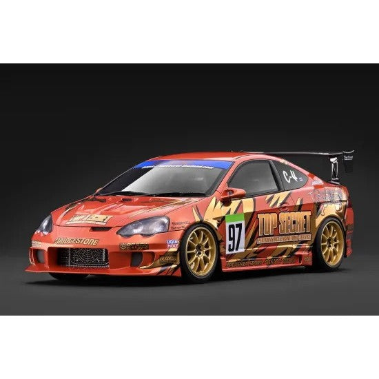 【予約安心出荷】[MDL] 1/18 Top Secret INTEGRA(インテグラ) DC5 Orange Metallic(オレンジメタリック) 完成品 ミニカー(IG4053) ignition model(イグニッションモデル)(2027年4月)