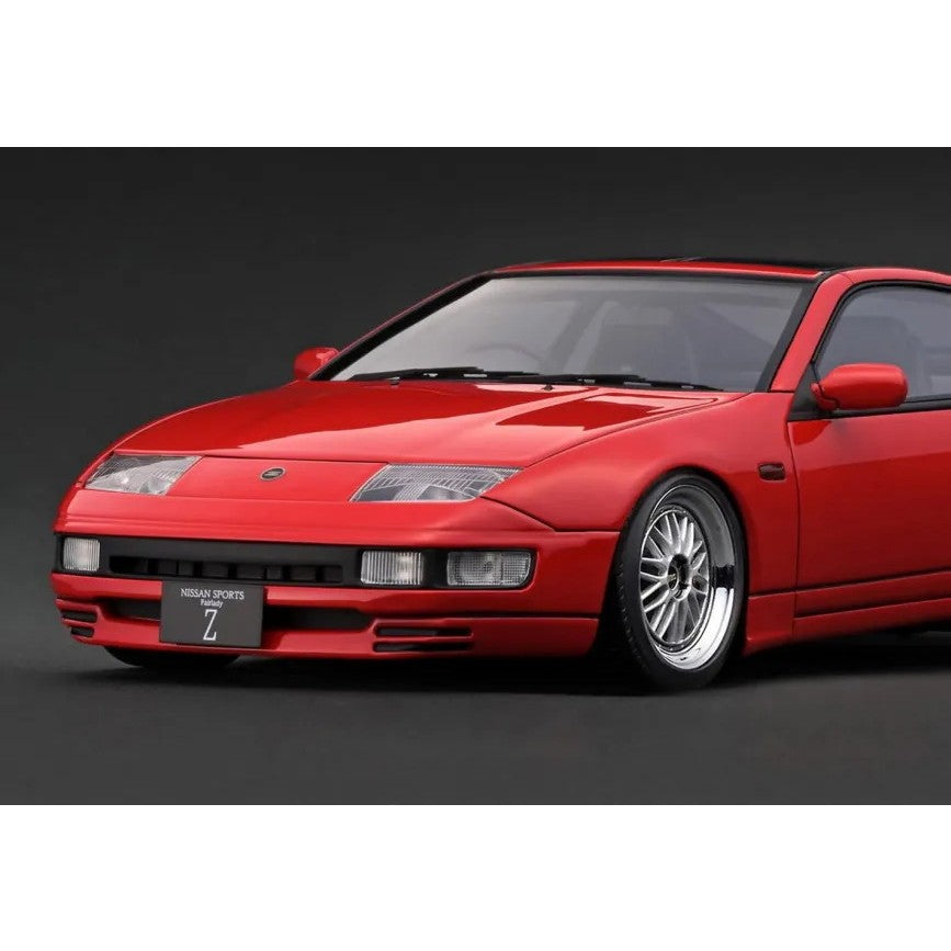 【予約安心出荷】[MDL] 1/18 Nissan Fairlady(フェアレディ) Z 2by2 Z32 Red(レッド) 完成品 ミニカー(IG4307) ignition model(イグニッションモデル)(2027年4月)