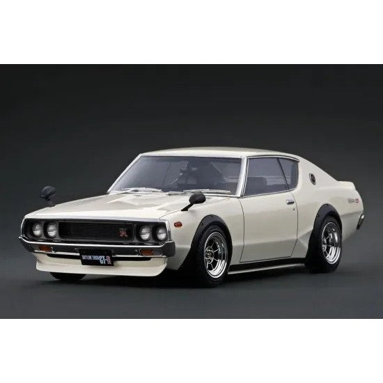 【予約安心出荷】[MDL] 1/18 Nissan Skyline(スカイライン) 2000 GT-R KPGC110 Ivory White(アイボリーホワイト) 完成品 ミニカー(IG4256) ignition model(イグニッションモデル)(2027年4月)