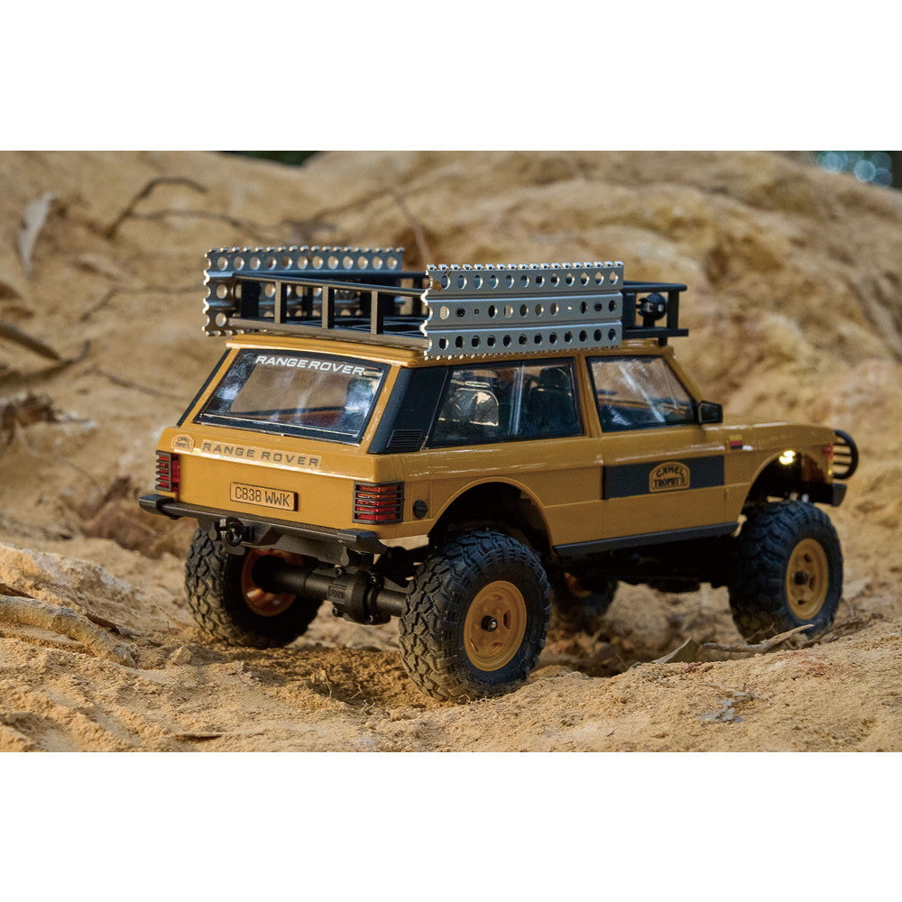 【新品即納】[RC] 1/24 リアリスティックRC完成モデル レンジローバー ファースト・ジェネレーション(イエロー) ラジコン(FMS12481RTRYL) FMS(20240831)